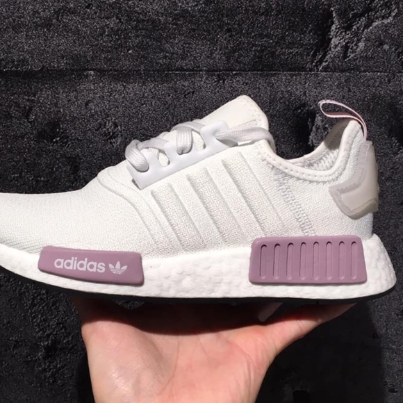 NWT adidas NMD_R1 White Running Workout Shoes - Picture 8 of 8